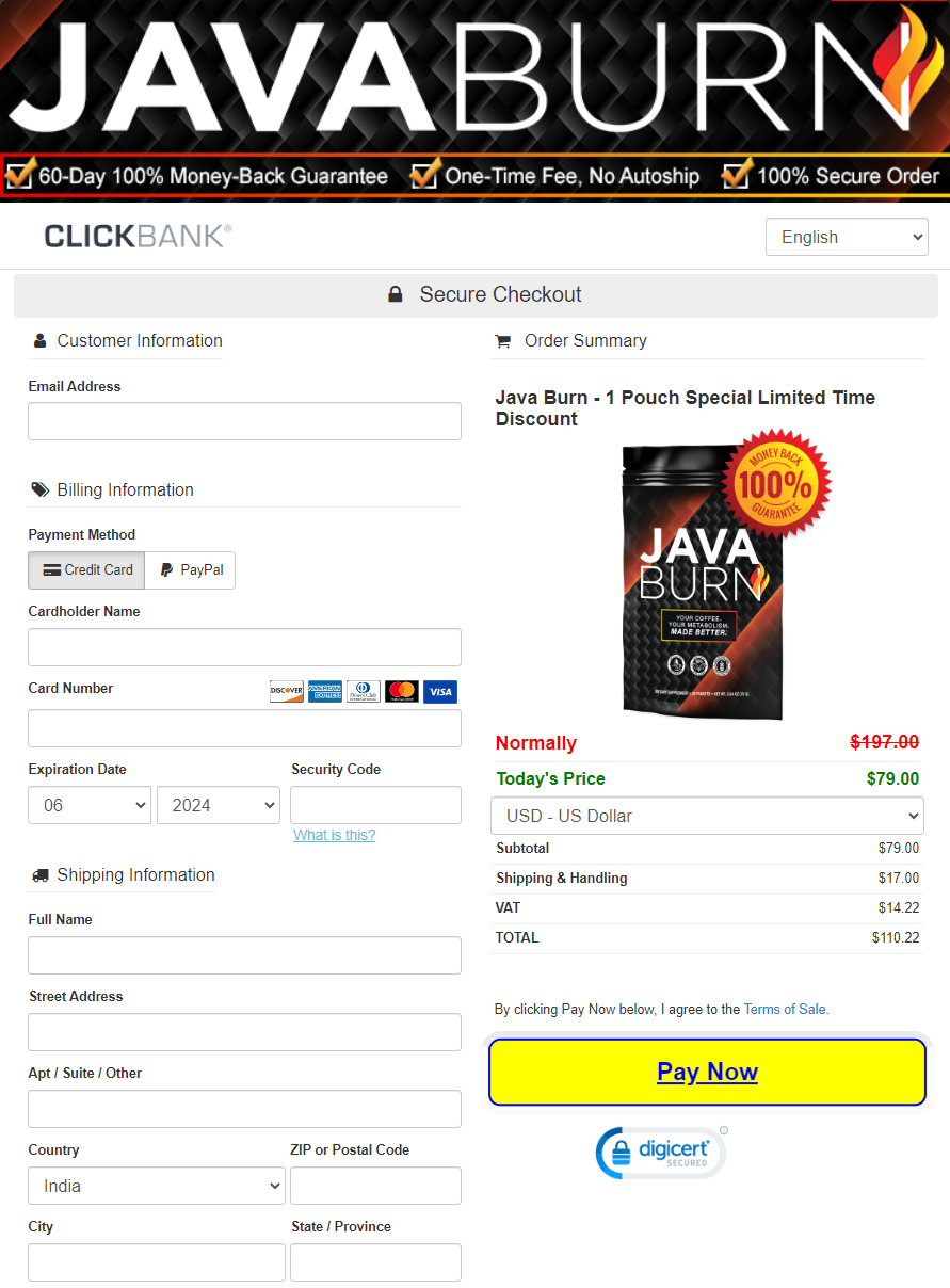 Java Burn What Happens